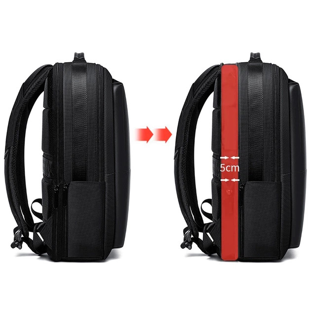 Рюкзак для ноутбука Bange BG-S53 вологозахищений з розширенням та USB-портом
